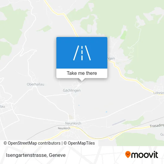 Isengartenstrasse map