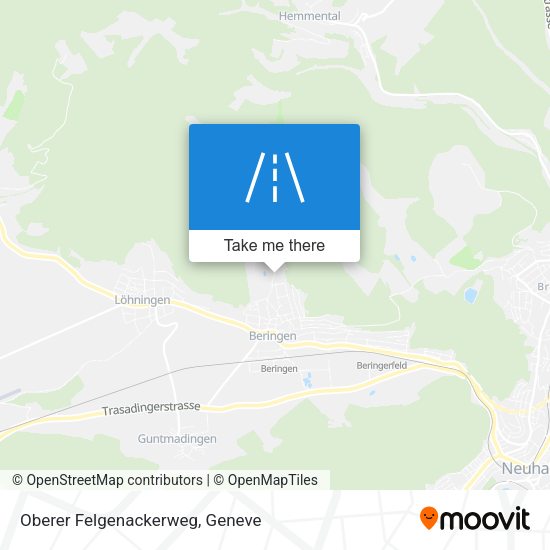 Oberer Felgenackerweg map