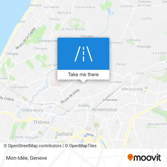 Mon-Idée map