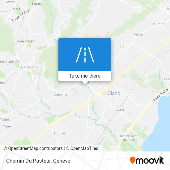 Chemin Du Pasteur map