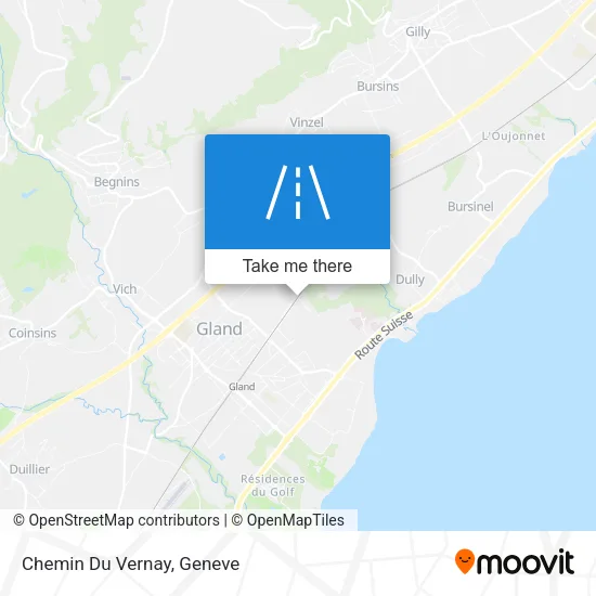 Chemin Du Vernay map