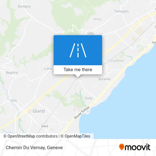 Chemin Du Vernay map