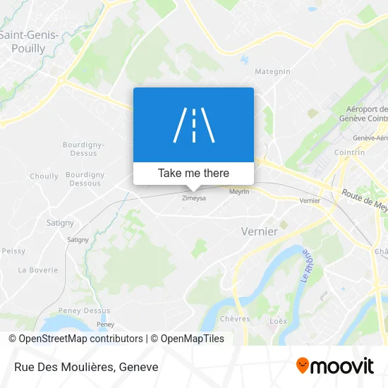 Rue Des Moulières plan