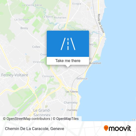 Chemin De La Caracole map