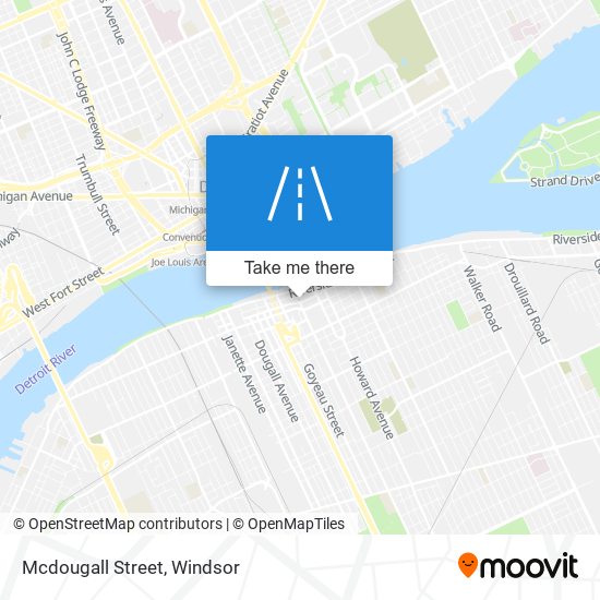 Mcdougall Street map