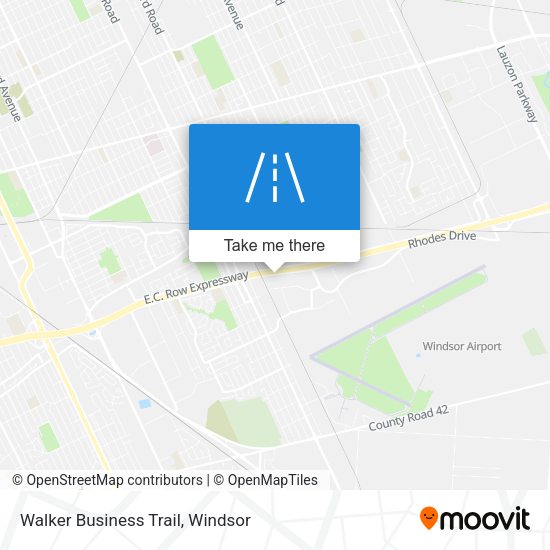 Walker Business Trail plan
