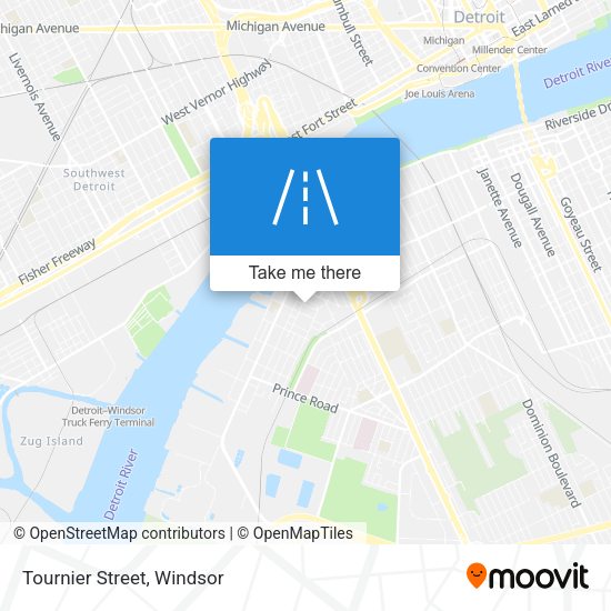 Tournier Street plan