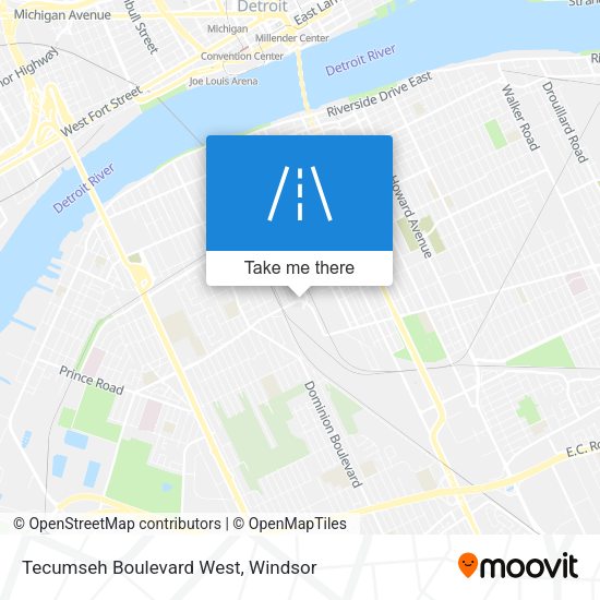 Tecumseh Boulevard West plan
