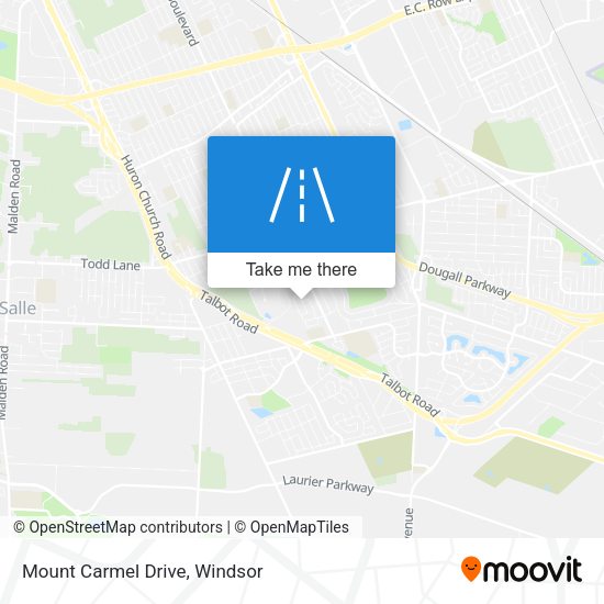 Mount Carmel Drive plan