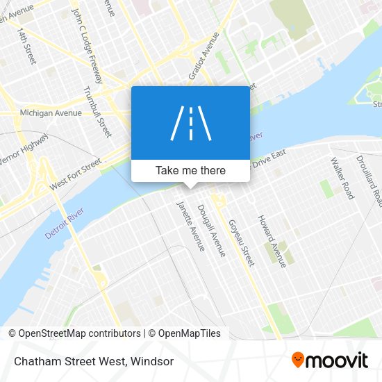 Chatham Street West plan