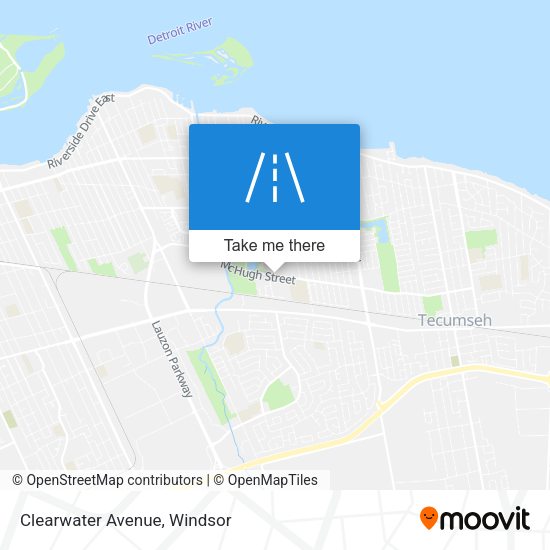 Clearwater Avenue plan