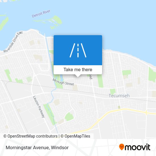 Morningstar Avenue map
