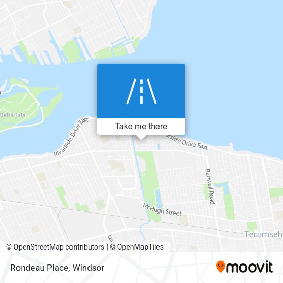 Rondeau Place map