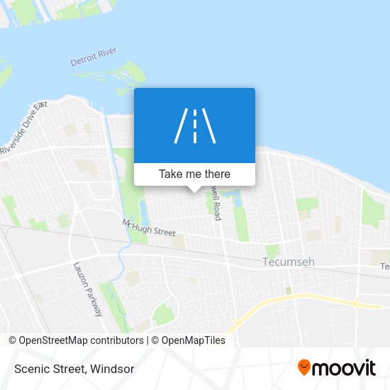 Scenic Street plan
