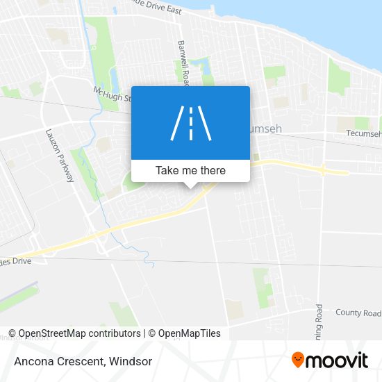 Ancona Crescent plan