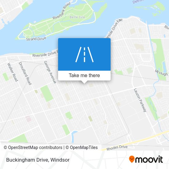 Buckingham Drive map