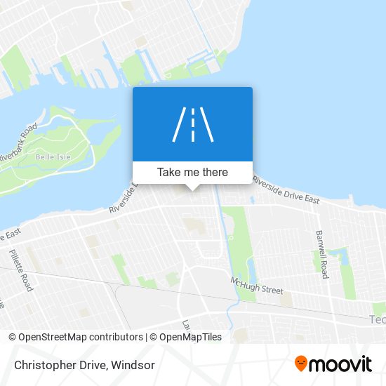 Christopher Drive map