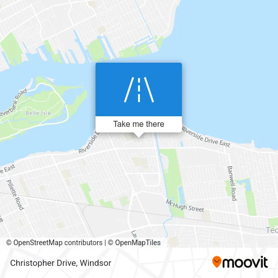 Christopher Drive map