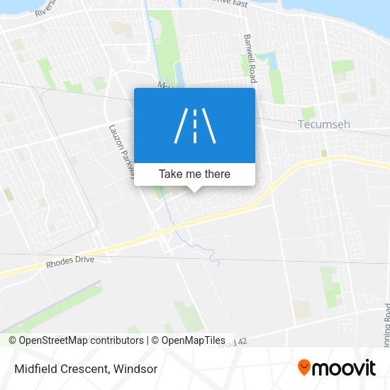 Midfield Crescent plan