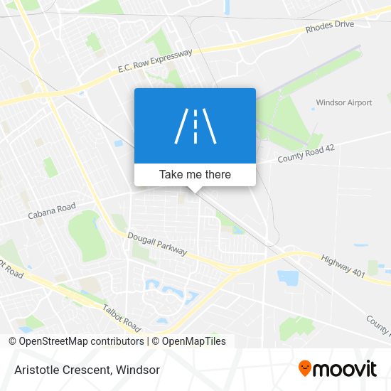 Aristotle Crescent plan