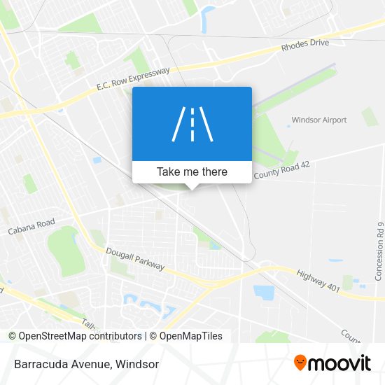 Barracuda Avenue plan