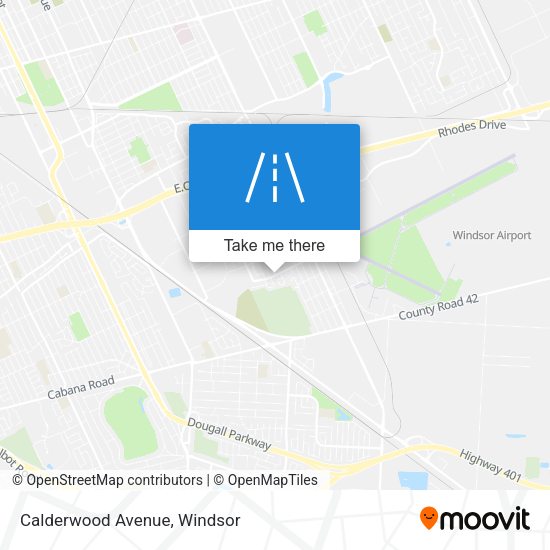 Calderwood Avenue plan