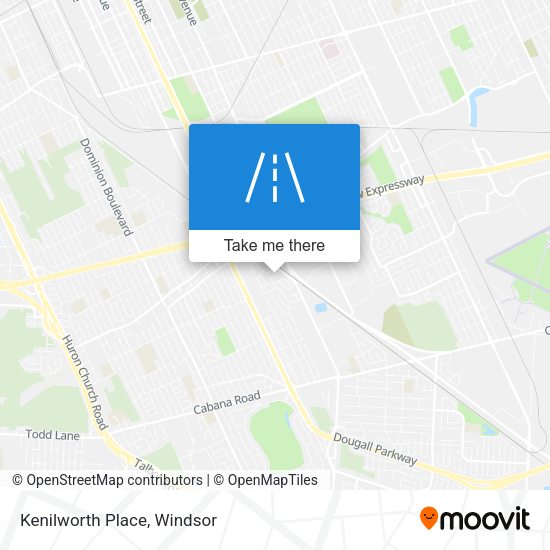 Kenilworth Place plan