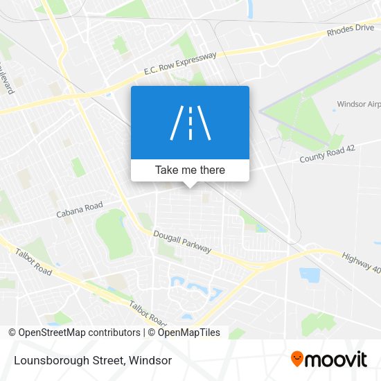 Lounsborough Street plan