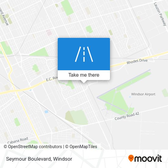 Seymour Boulevard map