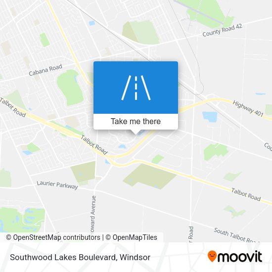 Southwood Lakes Boulevard plan