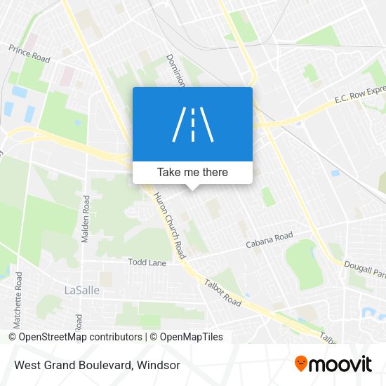 West Grand Boulevard plan