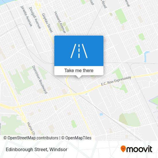 Edinborough Street plan