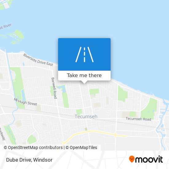 Dube Drive map