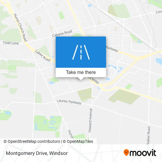 Montgomery Drive map