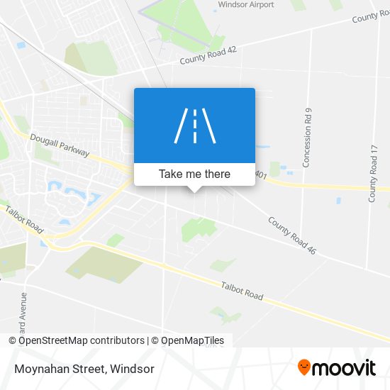 Moynahan Street map