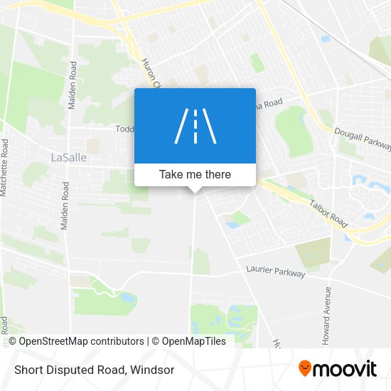 Short Disputed Road map
