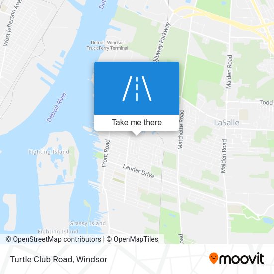 Turtle Club Road plan
