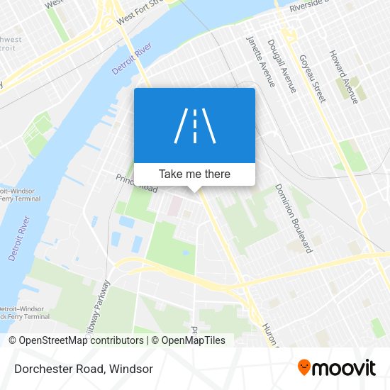 Dorchester Road plan