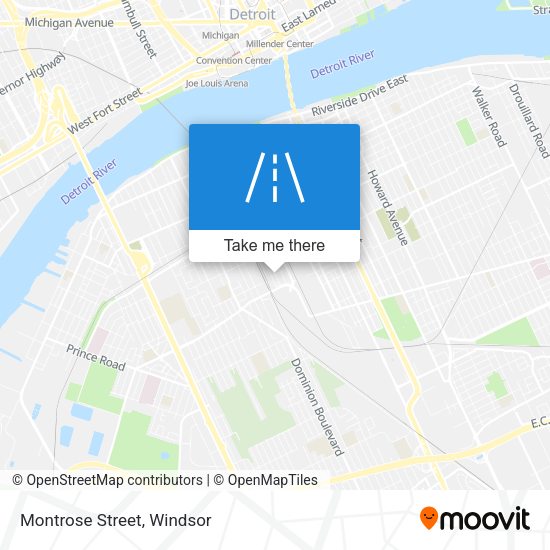 Montrose Street plan