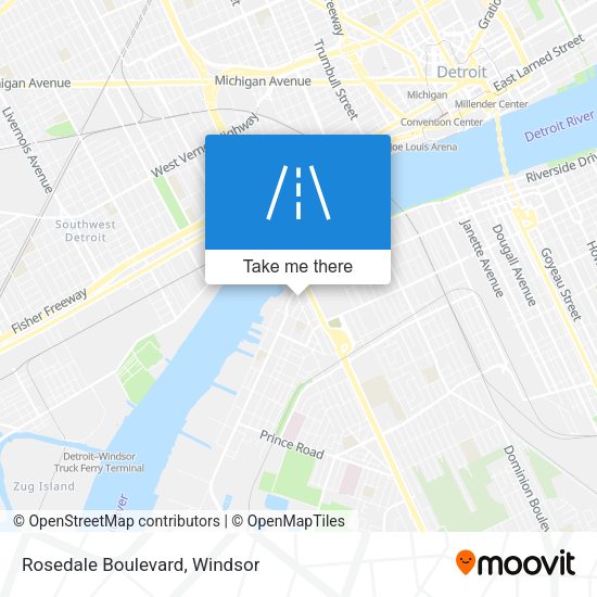 Rosedale Boulevard plan