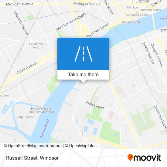 Russell Street plan