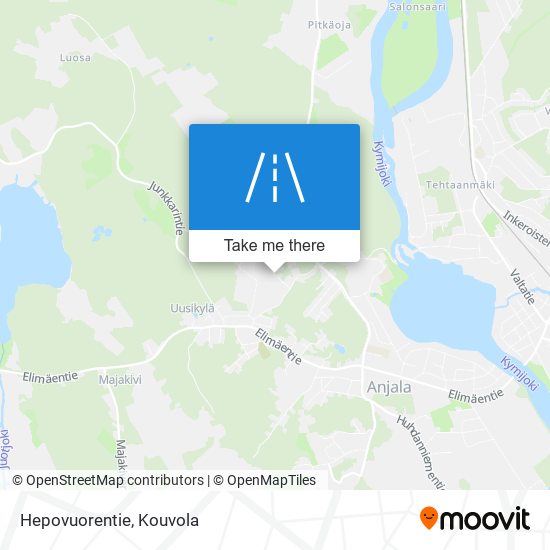 Hepovuorentie map