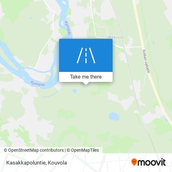 Kasakkapoluntie map