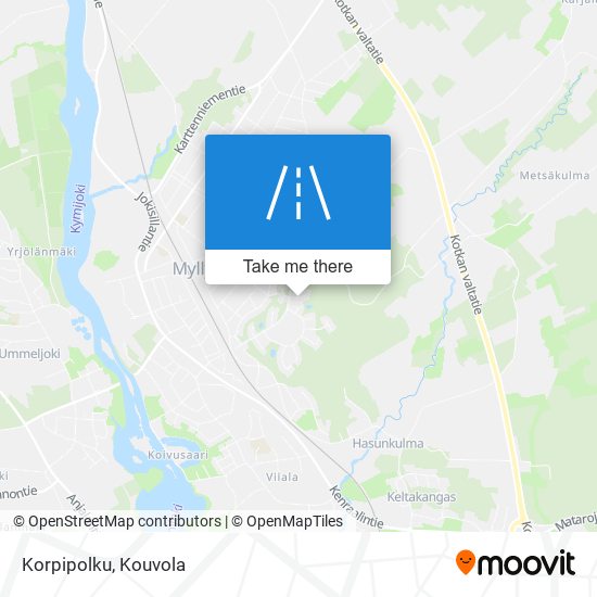 Korpipolku map