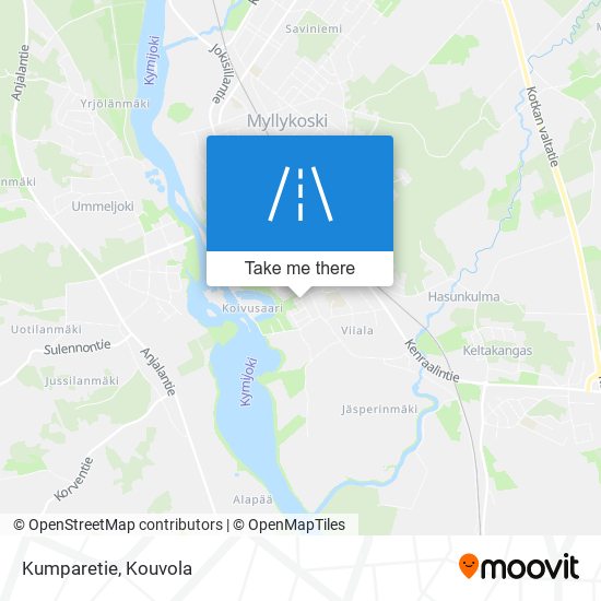 Kumparetie map