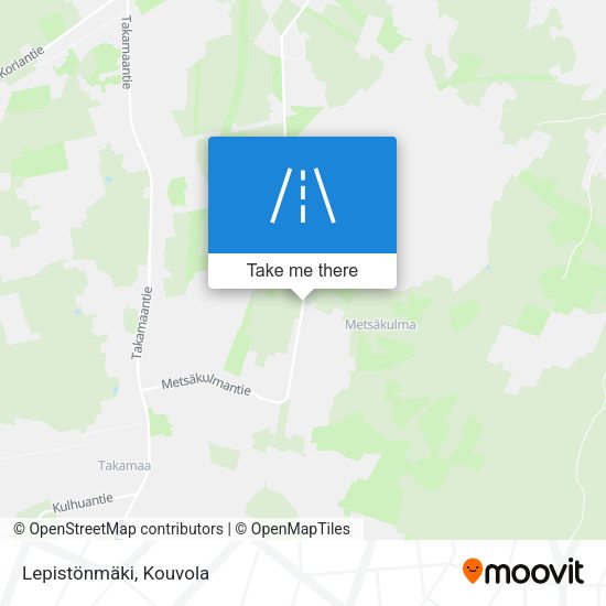 Lepistönmäki map
