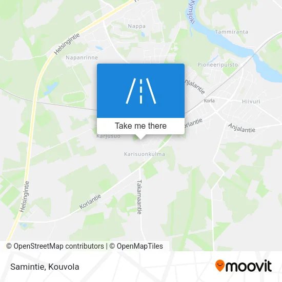 Samintie map