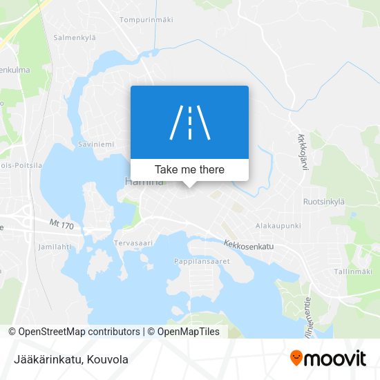 Jääkärinkatu map