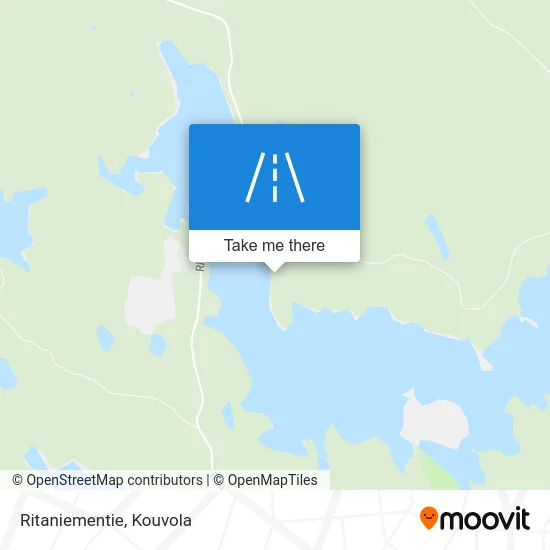 Ritaniementie map