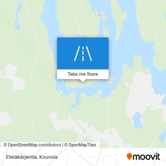 Eteläkärjentie map